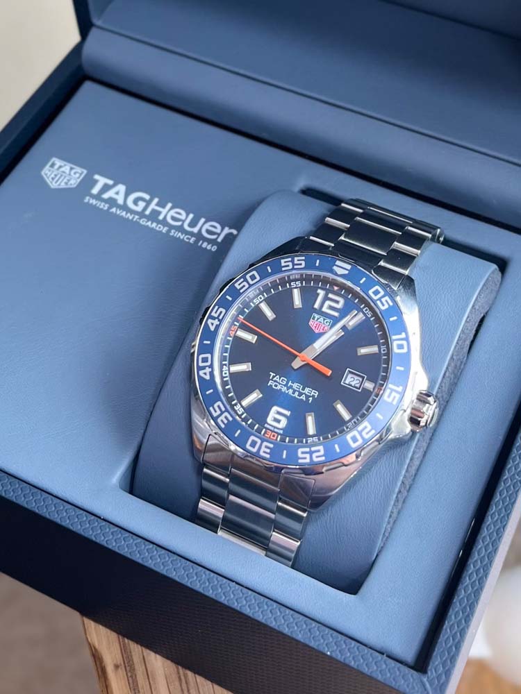 TAG Heuer Formula 1 Quartz Men’s Blue Steel 43mm Watch